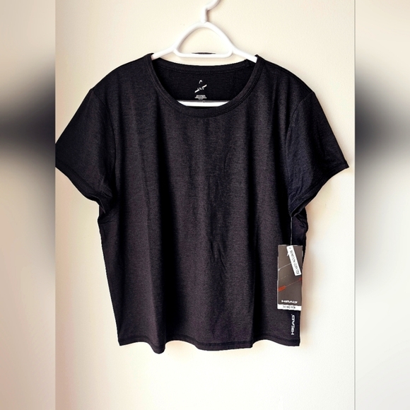 HEAD DRI Motion Relaxed Sport Activewear Black T Shirt size L - Picture 1 of 5